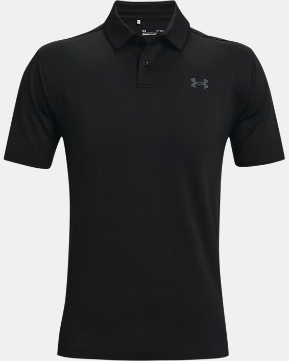 Men's UA Tee To Green Polo in Black image number 4